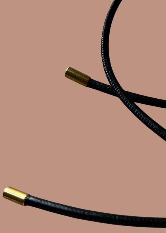 Genuine Leather Rope Wrap Belt