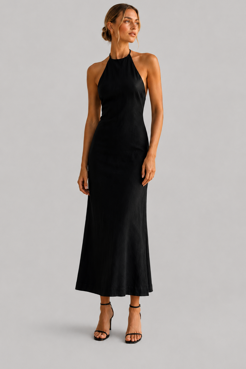 Backless Haulter Dress