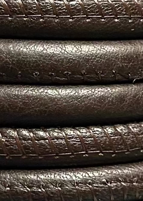 Genuine Leather Rope Wrap Belt