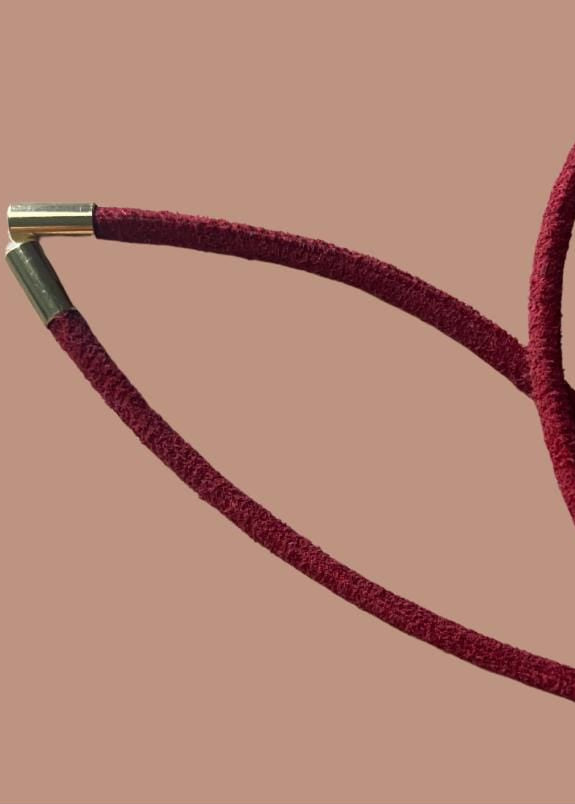 Suede Wrap Leather Rope Belt